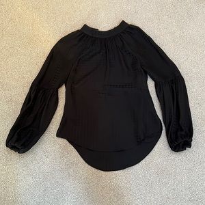Veronica Beard black blouse. Size 0